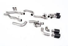 BMW M8 F91/92/93 (GPF Equipped) - OPF/GPF Back System with valved Rear Silencer Bypass &amp; JET-115 Carbon Trims