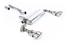 BMW F40 M135i - Maxton x Milltek - OPF/GPF Back Exhaust System with Quad GT-100 Brushed Titanium Trims - Fits Maxton Diffuser Only