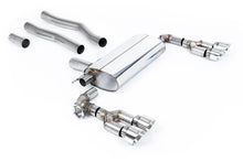 BMW F40 1 Series 128ti - Maxton x Milltek - OPF/GPF Back Exhaust System with Quad GT-100 Polished Trims - Fits Maxton Diffuser Only