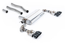 BMW F40 1 Series 128ti - Maxton x Milltek - OPF/GPF Back Exhaust System with Quad GT-100 Cerkote Black Trims - Fits Maxton Diffuser Only
