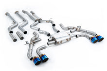 BMW X3 G01/X4 G02 S58 LCI - Primary Cat-Back System with Burnt/Blue Titanium Trims