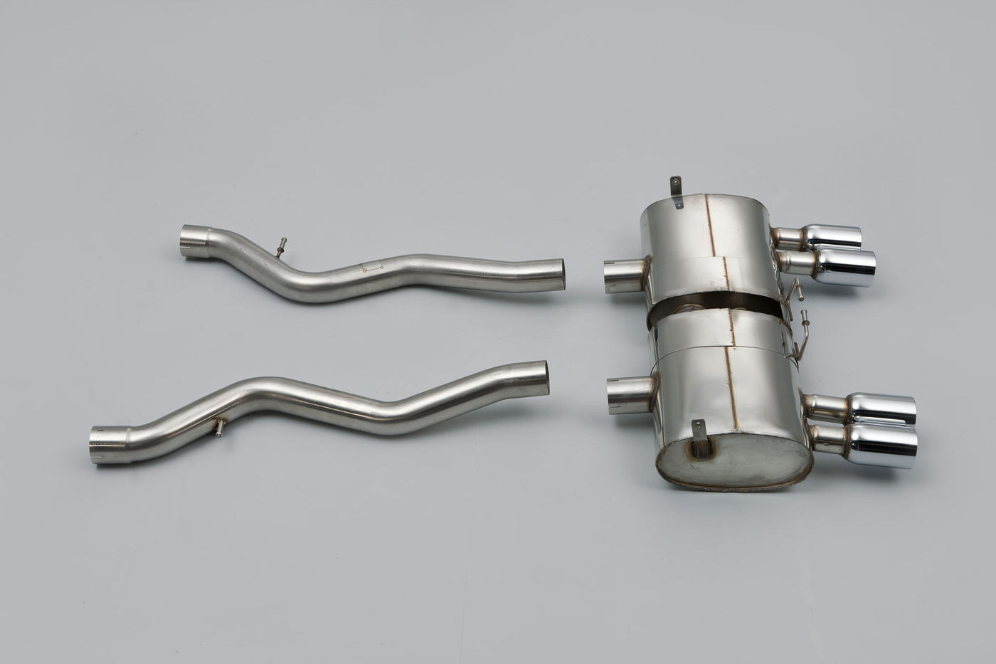 BMW E90/E92 M3 - Cat-Back Exhaust System with Quad Polished Trims