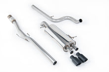 Citroen DS3 1.6 - Non-Resonated (louder) Cat-Back Exhaust System With Cerakote Black Trims