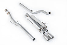 Citroen DS3 1.6 - Non-Resonated (Louder) Cat-Back Exhaust System with Titanium Trims