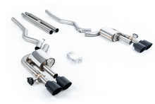 Ford Mustang 5.0 V8 Dark Horse/ Mach 1 - Active Valved Cat Back with H Pipe and Cerakote Black Tips