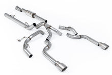Ford F150 5.0 V8 Supercrew - Race Part-Resonated (Louder) Cat-back with Dual Brushed Titanium Tips