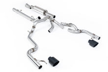 Ford F150 5.0 V8 Supercrew Tremor - Road+ Resonated Cat-back with Dual Cerakote Black Tips