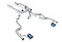 Ford F150 5.0 V8 Supercrew Tremor - Road+ Resonated Cat-back with Dual Burnt Titanium Tips