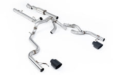 Ford F150 5.0 V8 Supercrew Tremor - Race Part-Resonated (Louder) Cat-back with Dual Cerakote Black Tips