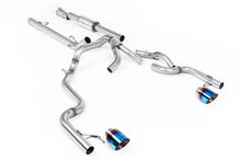 Ford F150 5.0 V8 Supercrew Tremor - Race Part-Resonated (Louder) Cat-back with Dual Burnt Titanium Tips
