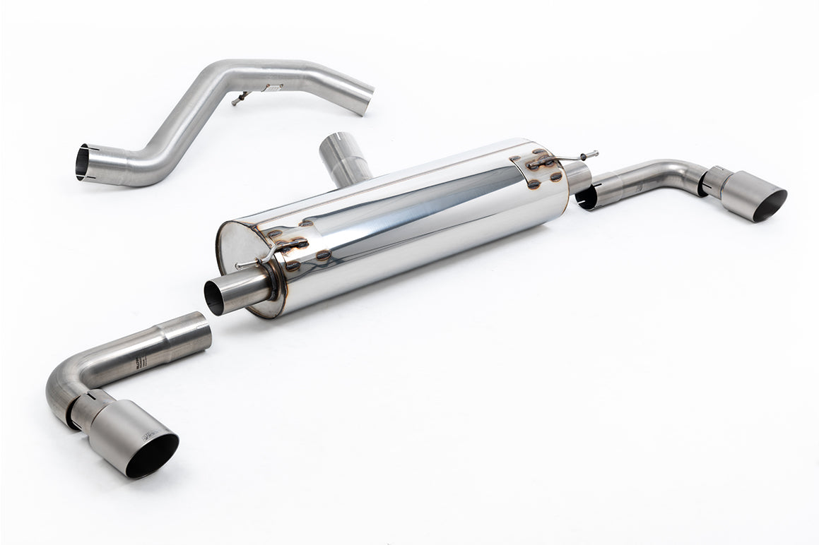 Ineos Grenadier - Resonated System with GT-90 Brushed Titanium Tips  - ECE System Approved (OE Requires cutting)
