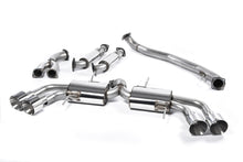 Nissan GT-R R35 - Primary Cat-Back 90MM Exhaust Systems with Polished Tips
