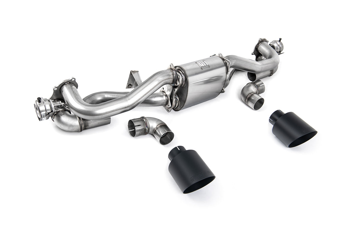 Porsche 718 GT4 4.0 Cayman (GPF Pre Feb 2020 Models) - Particulate Filter-back With Cerakote Black GT-115 Trims