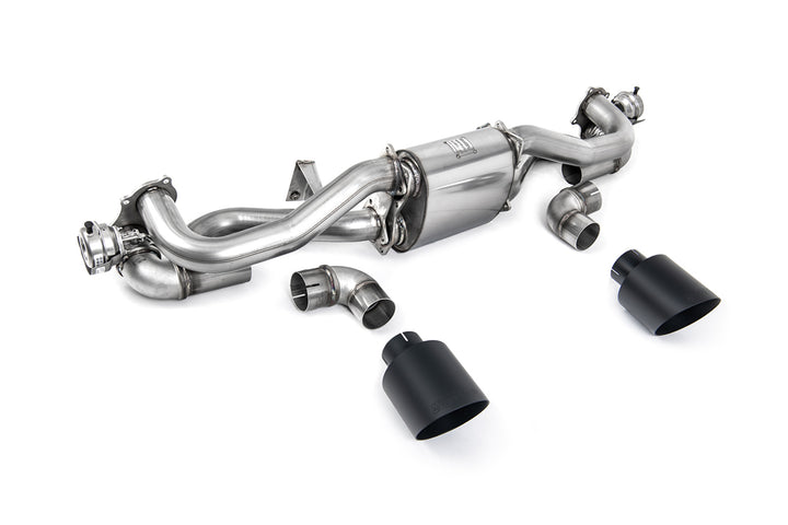 Porsche 718 GT4 4.0 Cayman (GPF Pre Feb 2020 Models) - Particulate Filter-back With Cerakote Black GT-115 Trims