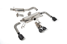 Toyota GR Corolla 1.6 Turbo - 3' Resonated Secondary Cat Back with Cerakote Black GT Tips