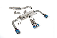 Toyota GR Corolla 1.6 Turbo - 3' Resonated Secondary Cat Back with Burnt Titanium GT Tips
