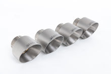 Toyota GR86 - Resonated (Quieter) Quad Outlet Cat Back for TRD Diffuser with Brushed Titanium Tips