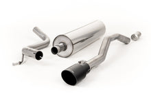 VW Up GTI 115ps &amp; 1.0TSI 90ps - Resonated (Quieter) Cat-Back Exhaust System with with GT-90 Cerakote Black Trim