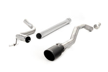 VW Up GTI 115ps &amp; 1.0TSI 90ps - Non-Resonated (Louder) Cat-Back Exhaust System with GT-90 Cerakote Black Trim