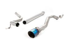 VW Up GTI 115ps &amp; 1.0TSI 90ps - Non-Resonated (Louder) Cat-Back Exhaust System with GT-90 Burnt Titanium Trim