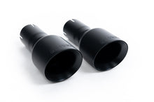 VW Golf MK7.5 GTI (TCR &amp; Performance Pack - GPF Models) - Resonated (Quieter) Cat-Back Exhaust System with GT-100 Cerakote Black Trims
