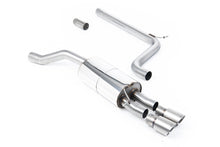 VW Polo GTI 2.0 TSI (AW - 5 Door/Non GPF Models) - Non-Resonated (Louder) Cat-Back Exhaust System with Titanium GT-90 Trims