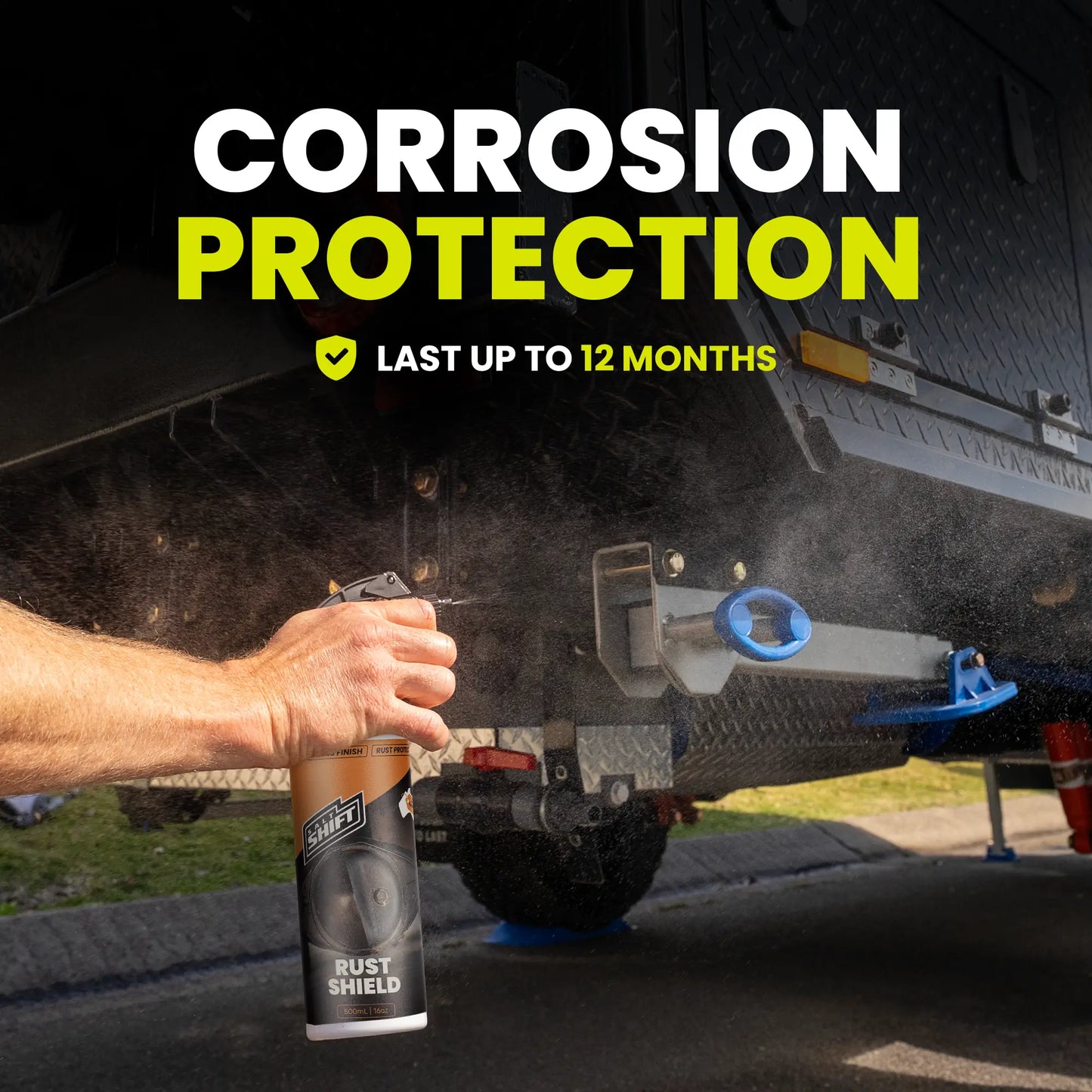 Salt Shift 4X4 Rust Shield Underbody Sealant Chassis Corrosion Inhibitor