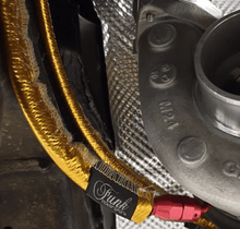 Funk Motorsport Gold Heat Sleeving (Sewn) – High-Temperature Heat Protection Sleeve