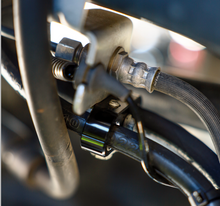 APEX TSR hydraulic hoses secured to the factory brake line bracket