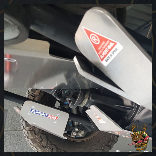 ALMONT 4WD - Ford Next-Gen Ranger Raptor - Rear Shock Absorber Skid Plate