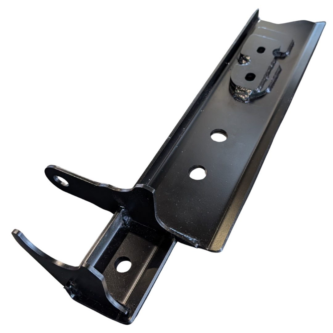 Top view of the APEX TSR skid plate for Jeep JL and JT Through Shaft Ram kits