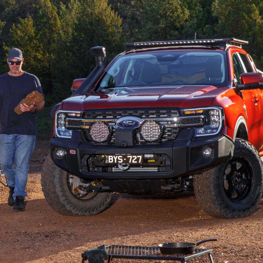 ARB SmartBar StealthBar Ford Ranger Mk8 Wildtrak (2023 Onwards) 6 Sensor Varient