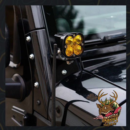 Baja Designs - Squadron Pro Black LED Auxiliary Light Pod Pair - Universal