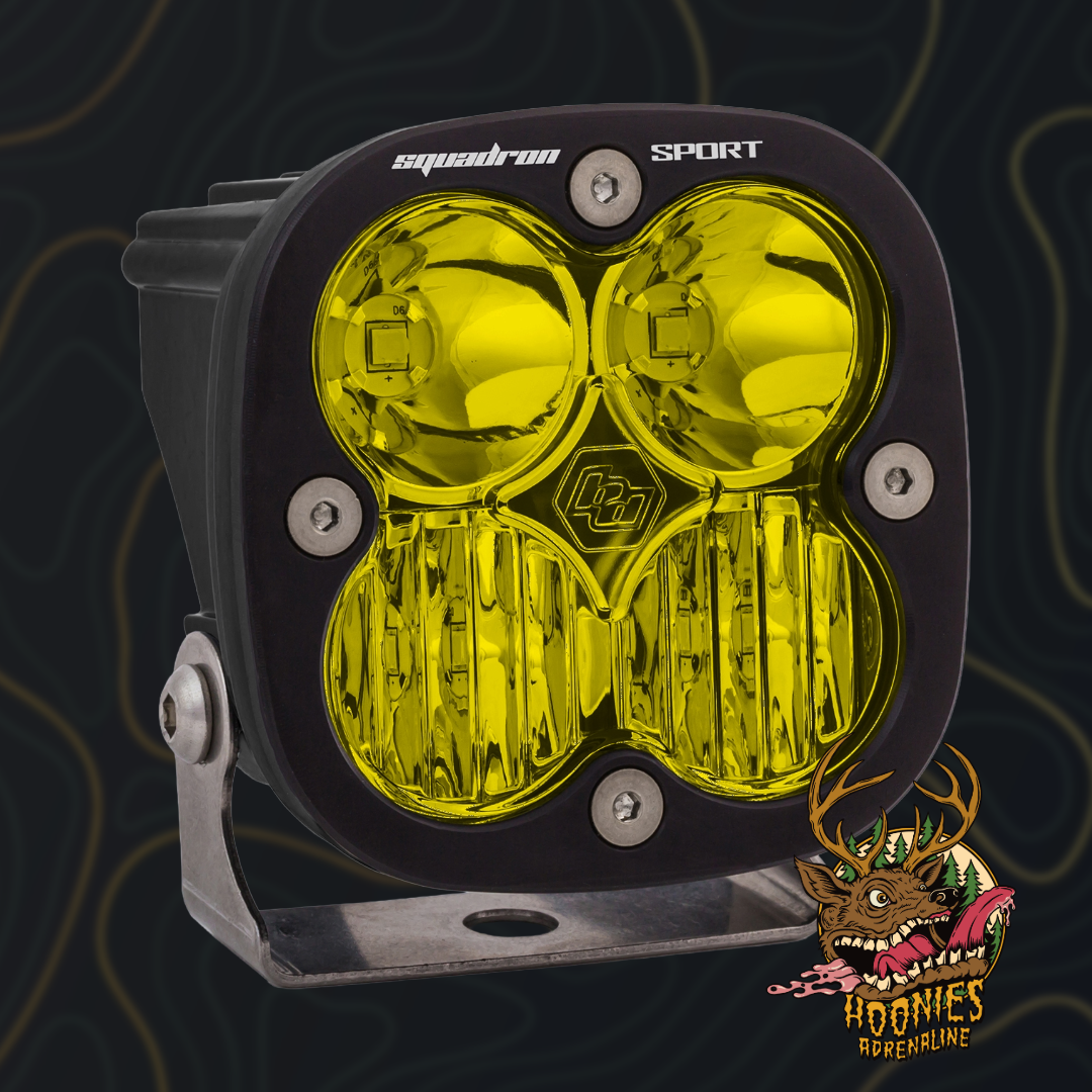 Baja Designs - Squadron Sport Black LED Auxiliary Light Pod Pair - Universal