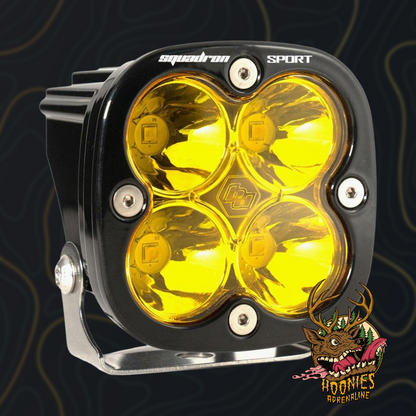 Baja Designs - Squadron Sport Black LED Auxiliary Light Pod Pair - Universal