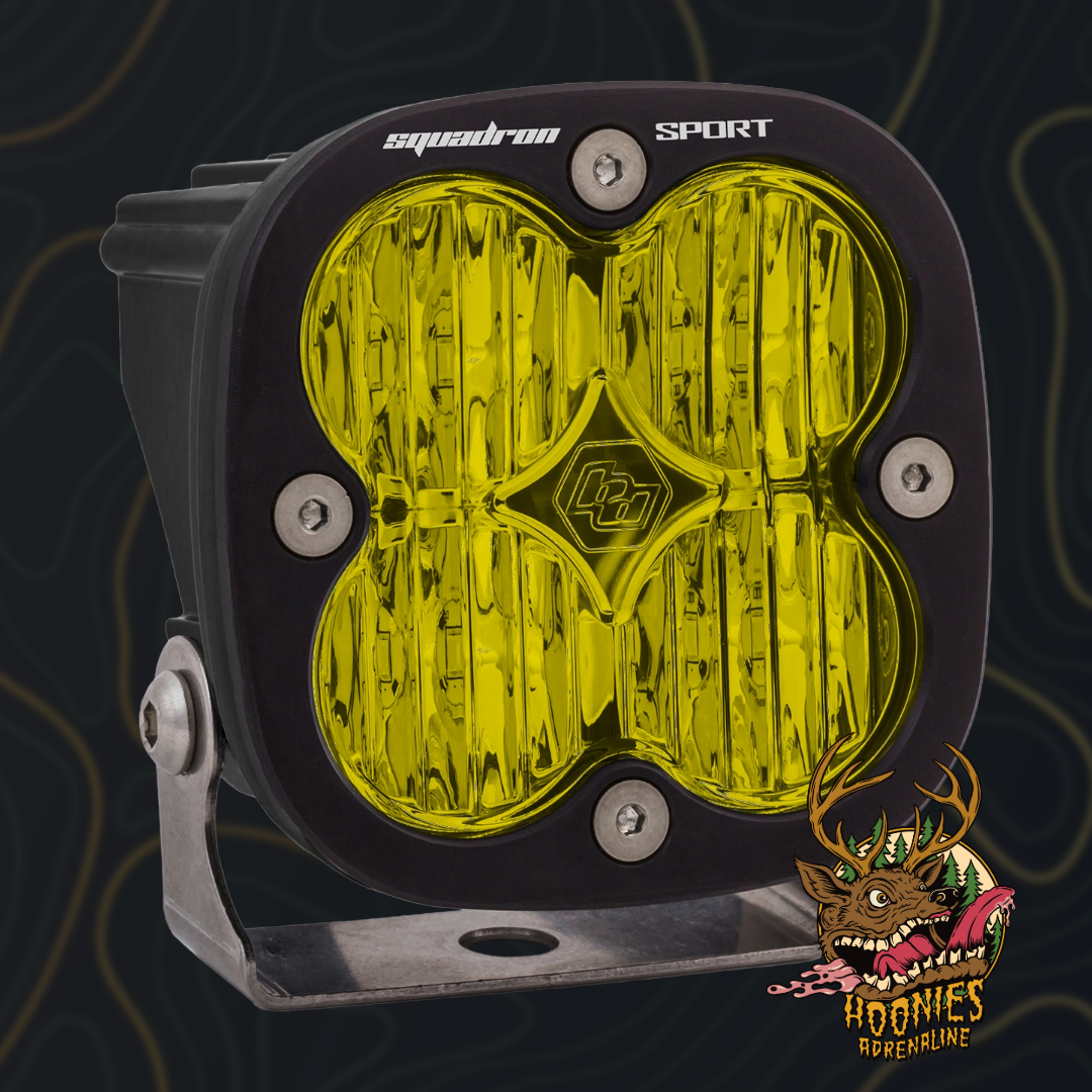 Baja Designs - Squadron Sport Black LED Auxiliary Light Pod Pair - Universal