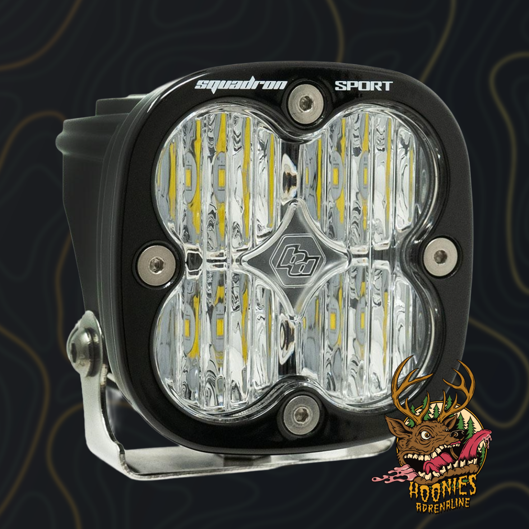 Baja Designs - Squadron Sport Black LED Auxiliary Light Pod Pair - Universal