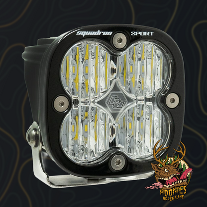 Baja Designs - Squadron Sport Black LED Auxiliary Light Pod Pair - Universal