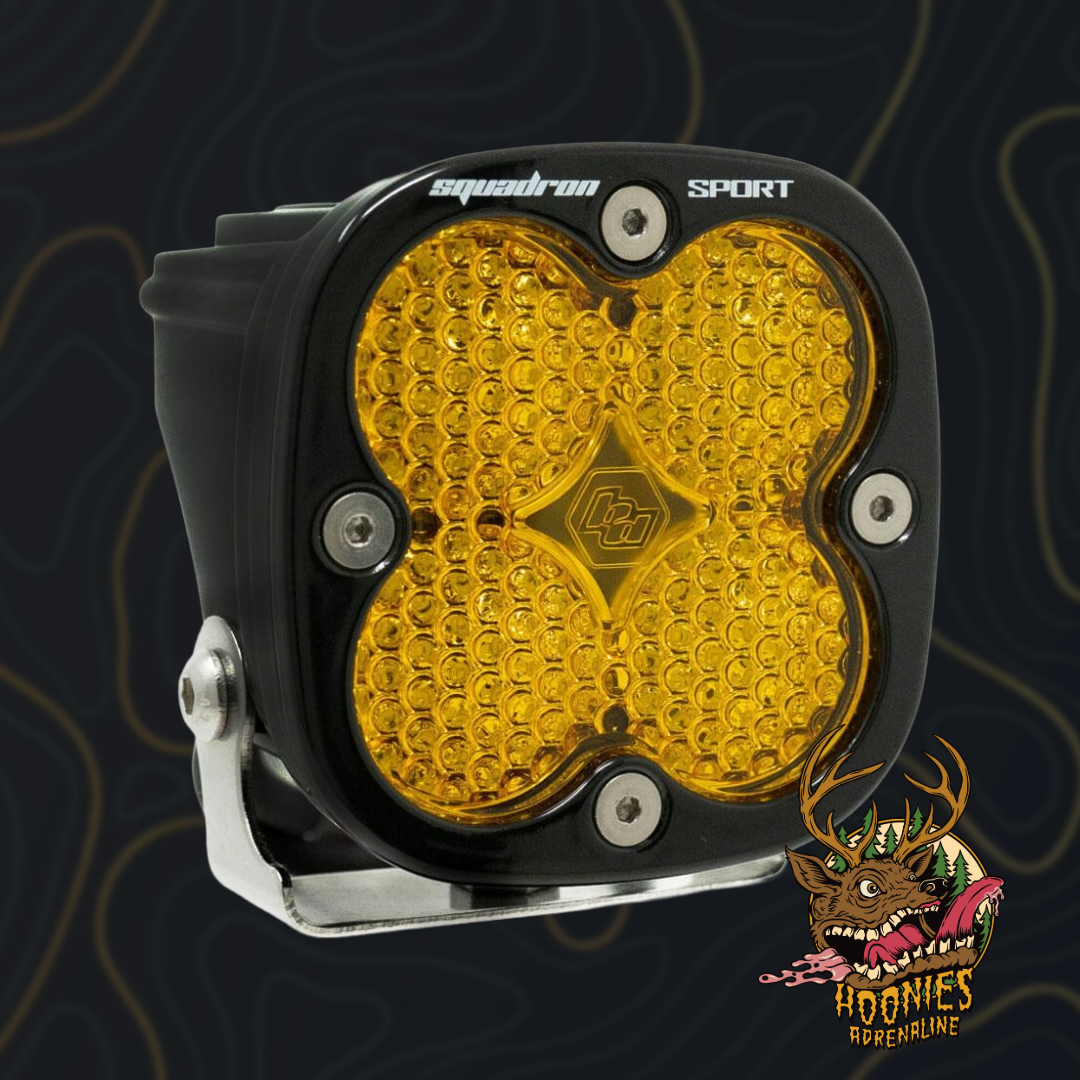 Baja Designs - Squadron Sport Black LED Auxiliary Light Pod Pair - Universal