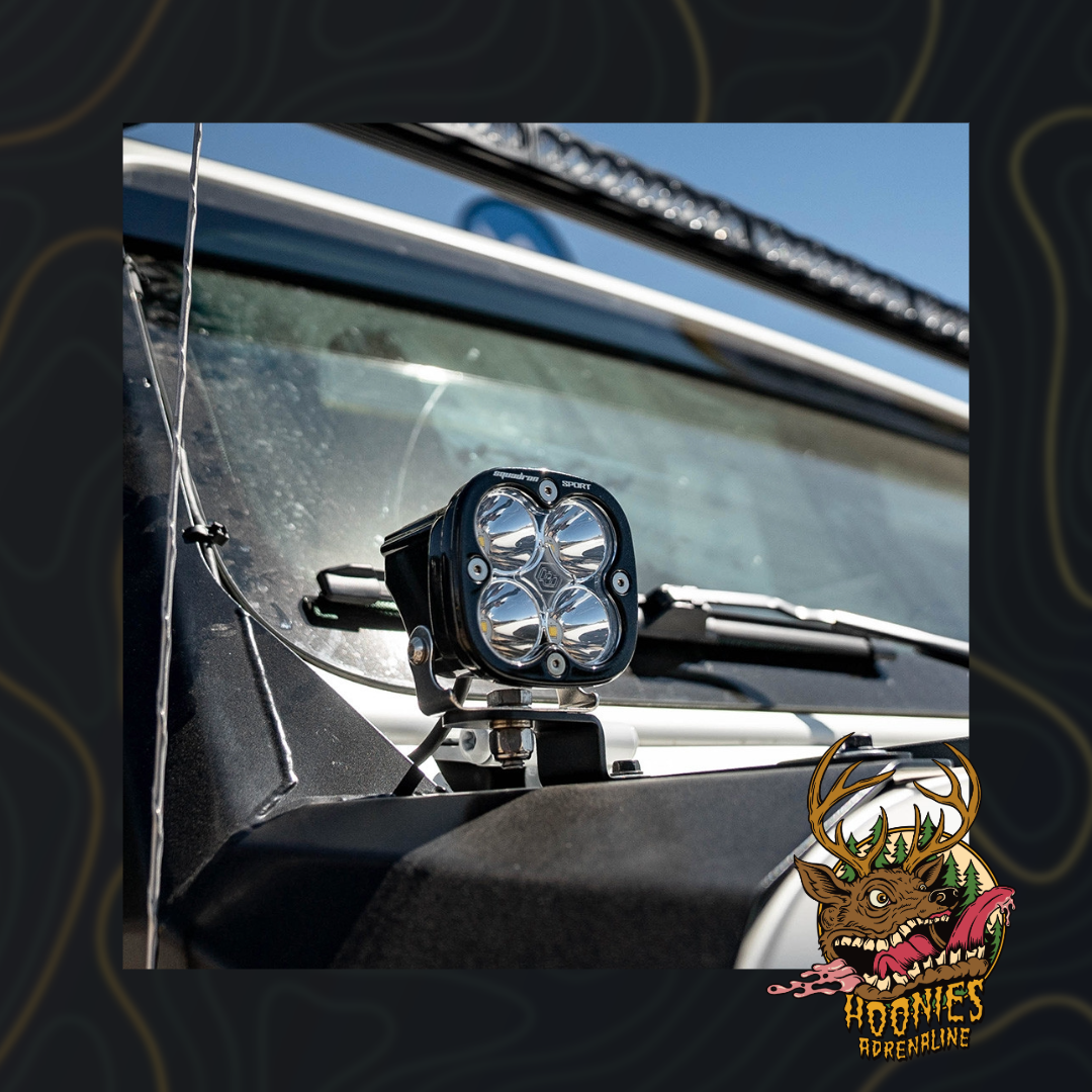 Baja Designs Squadron Sport Black LED Auxiliary Light Pod Pair – Universal Lighting Upgrade