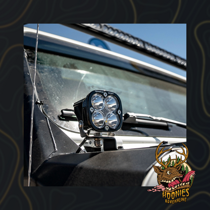 Baja Designs - Squadron Sport Black LED Auxiliary Light Pod Pair - Universal