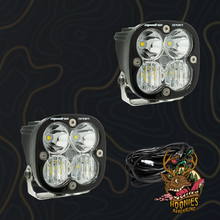 Baja Designs Squadron Sport Black LED Auxiliary Light Pod Pair – Universal Lighting Upgrade