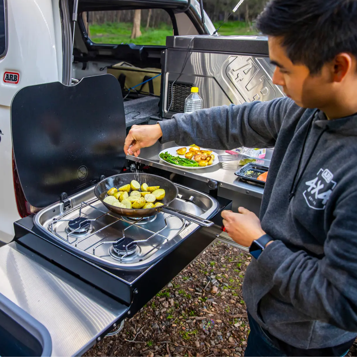 ARB Isuzu D-Max Mk4-6 Double Cab 2012-2024 Outback Drawer System with Slide-Out Kitchen