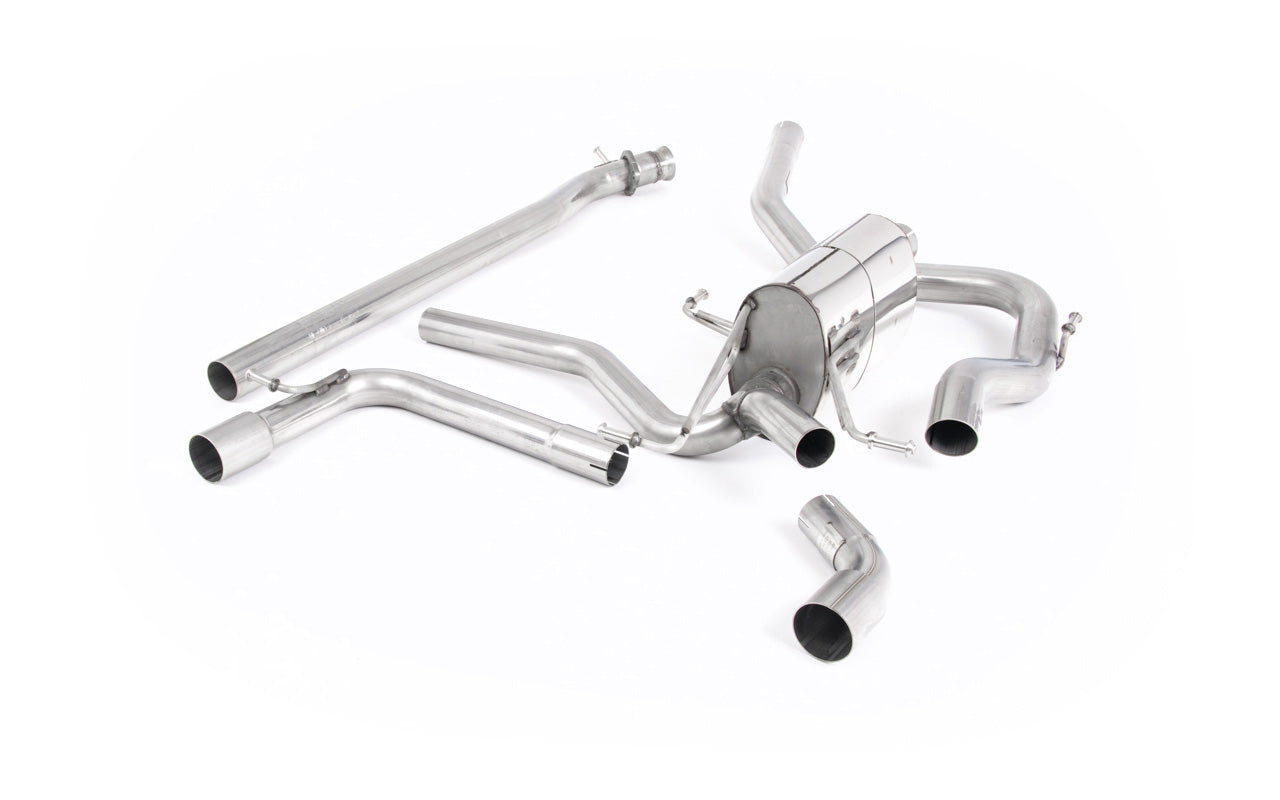 Suzuki Swift Sport 1.4 BoosterJet - Suzuki Swift Sport 1.4 BoosterJet - Non-Resonated (Louder) Cat-Back Exhaust System with GT-115 Polished Trims