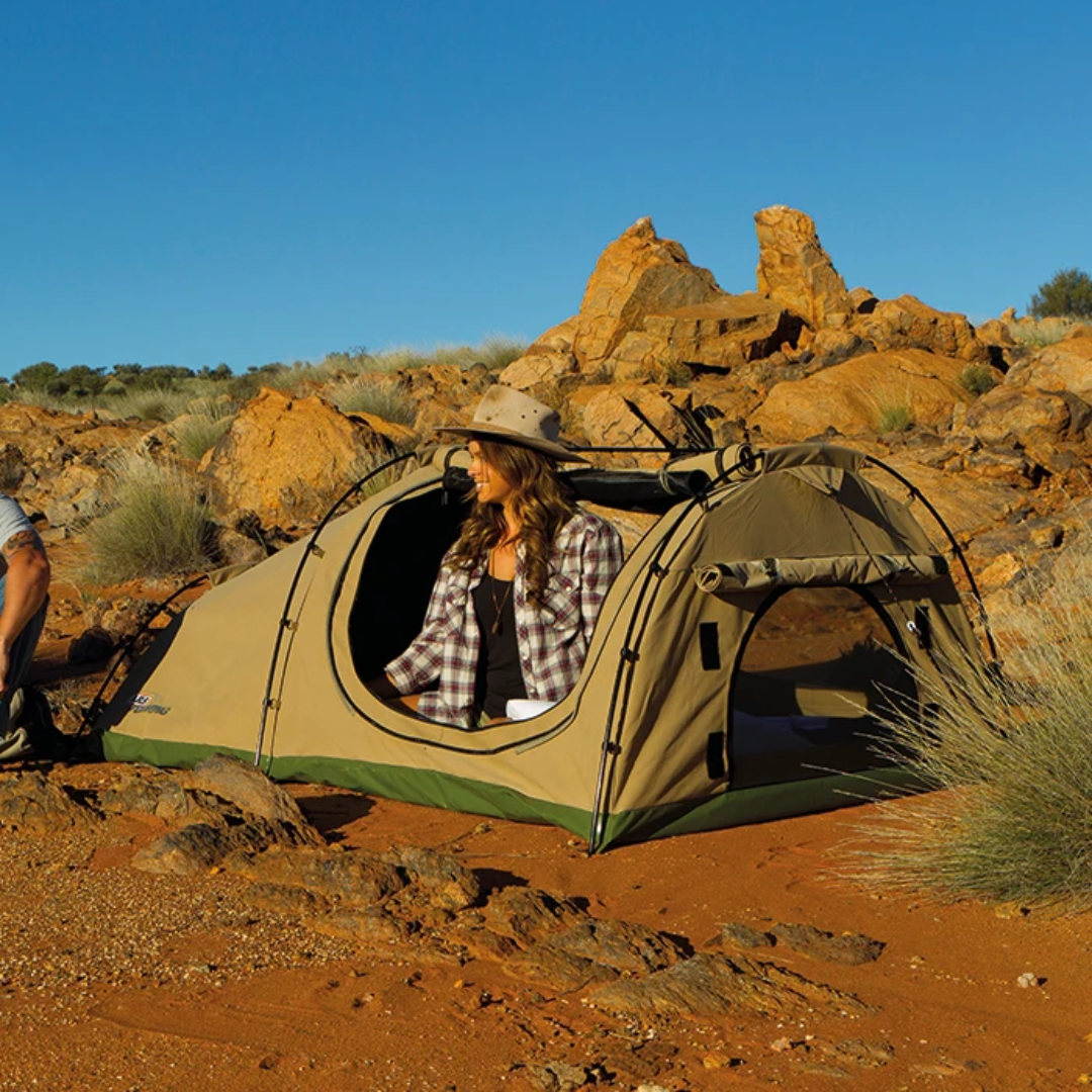ARB SkyDome Double Swag – Expedition Roof Tent for Touring Comfort