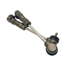 APEX airLYNX adjustable end link showing the air fill valve
