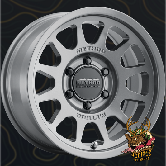 Method Race Wheels - 703 - Bead Grip - Gloss Titanium
