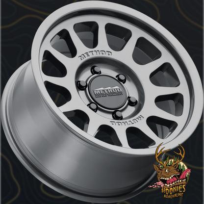 Method Race Wheels - 703 - Bead Grip - Gloss Titanium