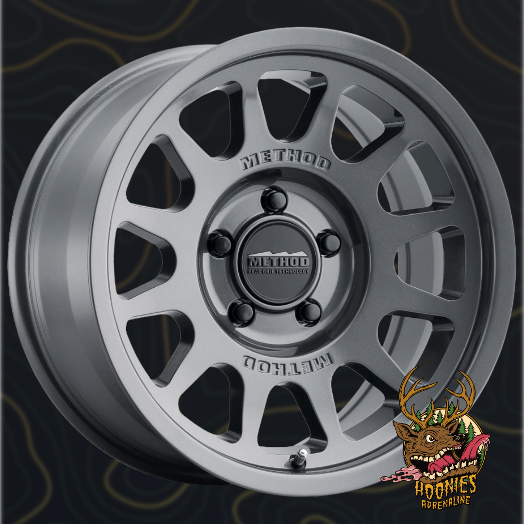 Method Race Wheels 703 Bead Grip Wheel – Gloss Titanium, Off-Road Fitments