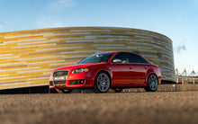 Audi RS4 B7 - V2 Valved Cat-Back with Active H Pipe and Cerakote Black Ovals